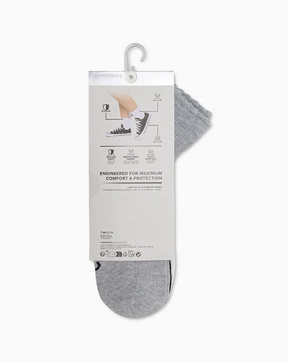 3-Pack Pointelle Ankle Socks White, Detail View