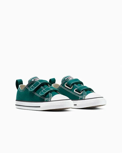 Chuck Taylor All Star Easy-On Canvas Jaded Teal, Top and Side View