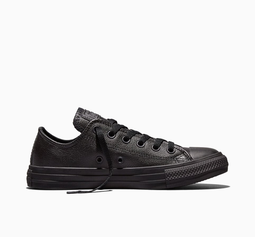 Chuck Taylor All Star Leather Black Mono
