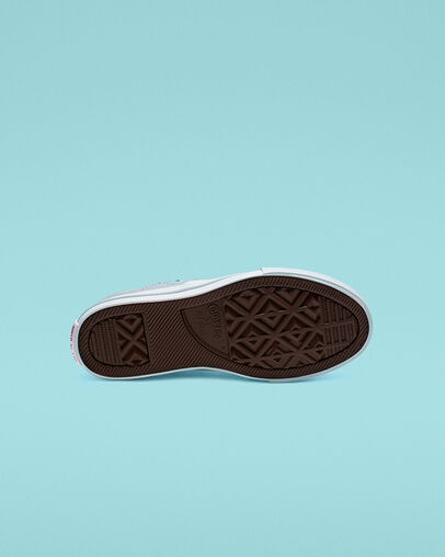 Iridescent Space Star Chuck Taylor All Star Maddie Slip Wolf Grey/Pink Foam/White