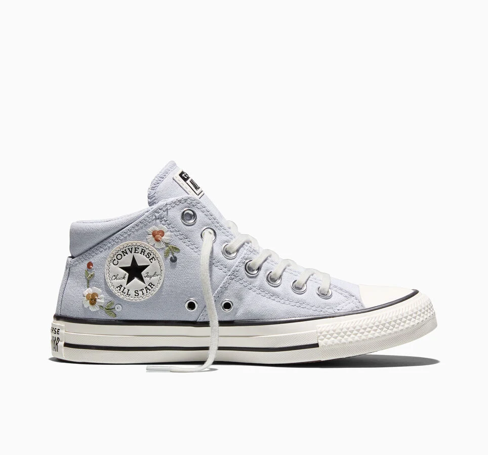 Chuck Taylor All Star Madison Sequin Flowers Almost Lavender/Vintage White