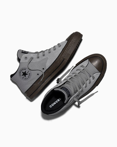 Chuck Taylor All Star Malden Street Suede Classic Grey/Black/Brown, Angled View