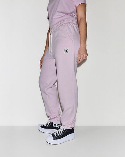 Retro Chuck Taylor Patch Joggers New Found Bloom Pink, Back View