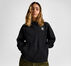Polar Fleece Oversized Hoodie Converse Black