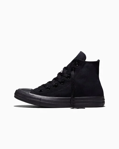 Chuck Taylor All Star Canvas Black Monochrome, Inner Side View