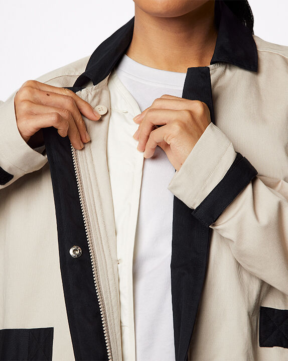 converse trench coat