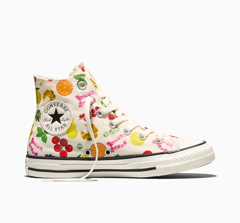 Chuck Taylor All Star Market Essentials Egret/Pink/Red