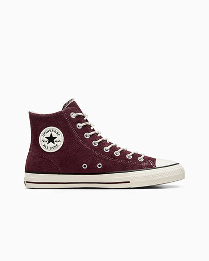 CONS Chuck Taylor All Star Pro Outdoor Bloodstone Violet /Egret/Dark Matter Grey, Outer Side View