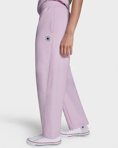 Barrel Leg Sweatpants New Found Bloom Pink, Back View