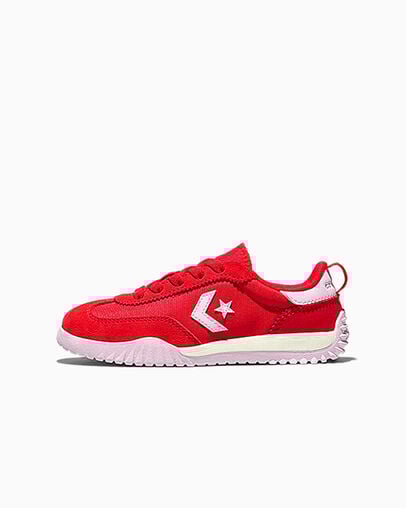 Run Star Trainer Easy-On Red/New Found Bloom Pink/Egret, Inner Side View