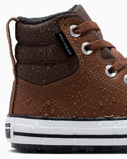 Chuck Taylor All Star Berkshire Boot Bear Nap Brown/Black/White, Detail Angle View