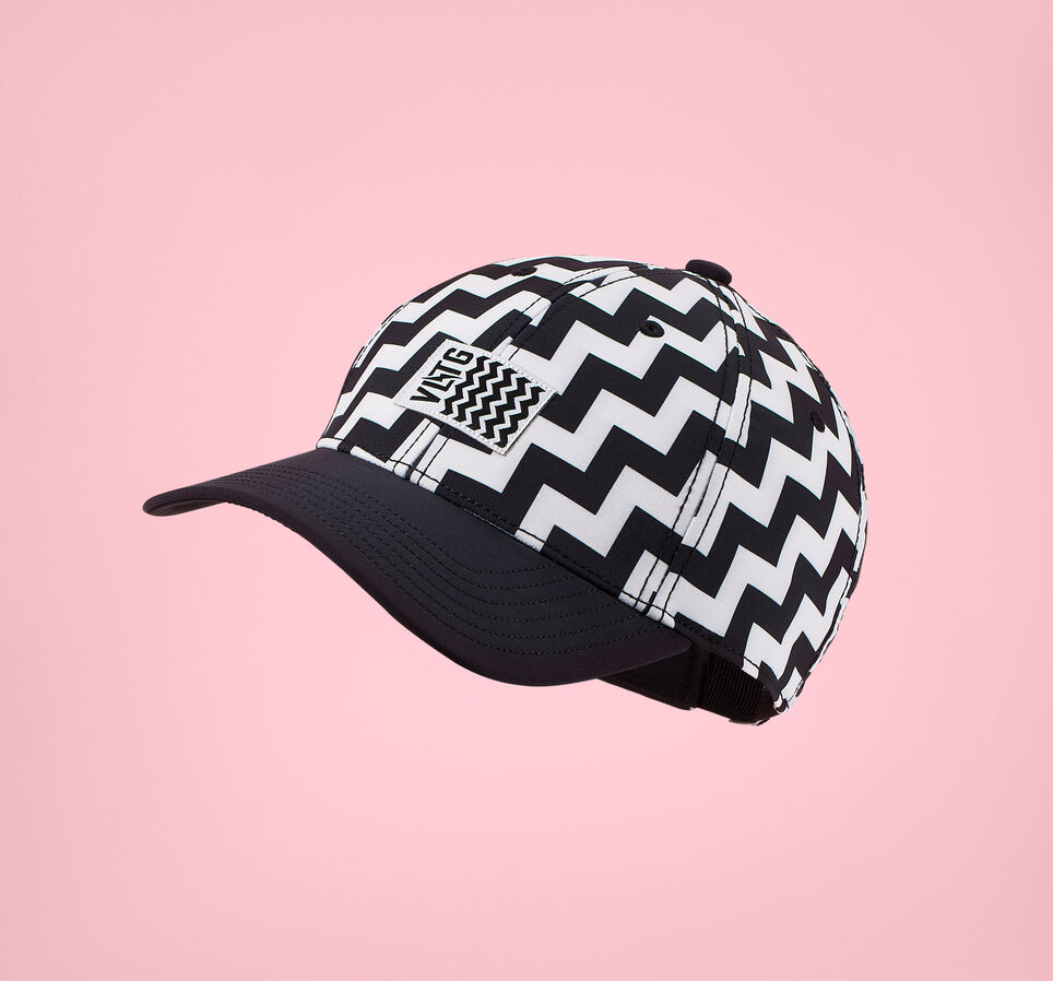 VLTG Baseball Hat Converse Black Voltage Print