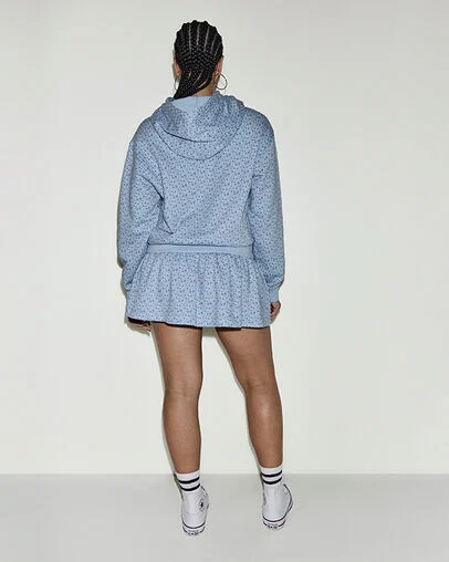 Chuck Floral Hoodie Clear Skies