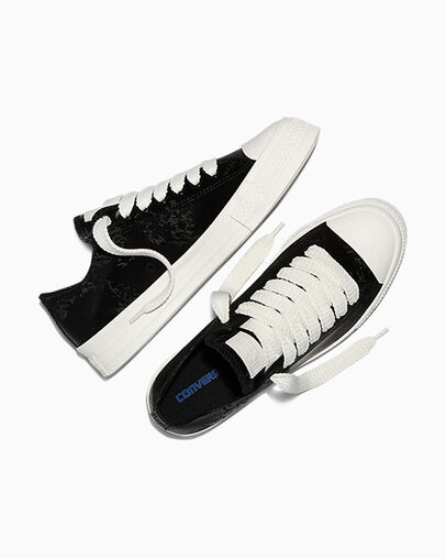 Chuck Taylor Throwback Waxed Denim Black/Vintage White