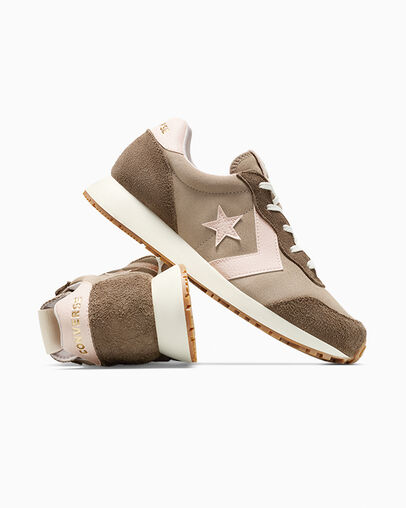 Converse Omega Trainer Vintage Cargo/Shy Flamingo, Detail Angle View