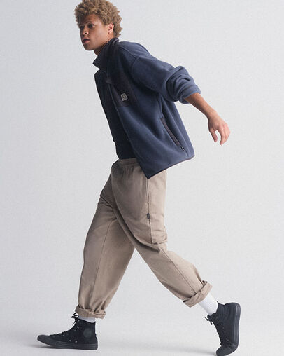 Straight Leg Pants Vintage Cargo Brown