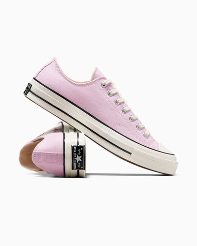 Chuck 70 Canvas Stardust Lilac/Egret/Black, Detail Angle View