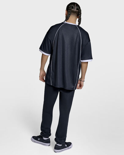 Retro Arch Jersey Black, Detail View