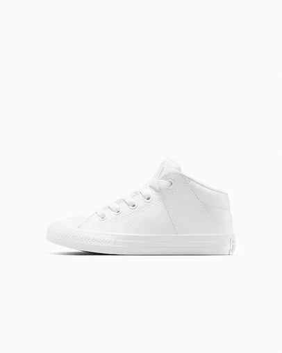 Chuck Taylor All Star Axel Leather White/White/White, Inner Side View