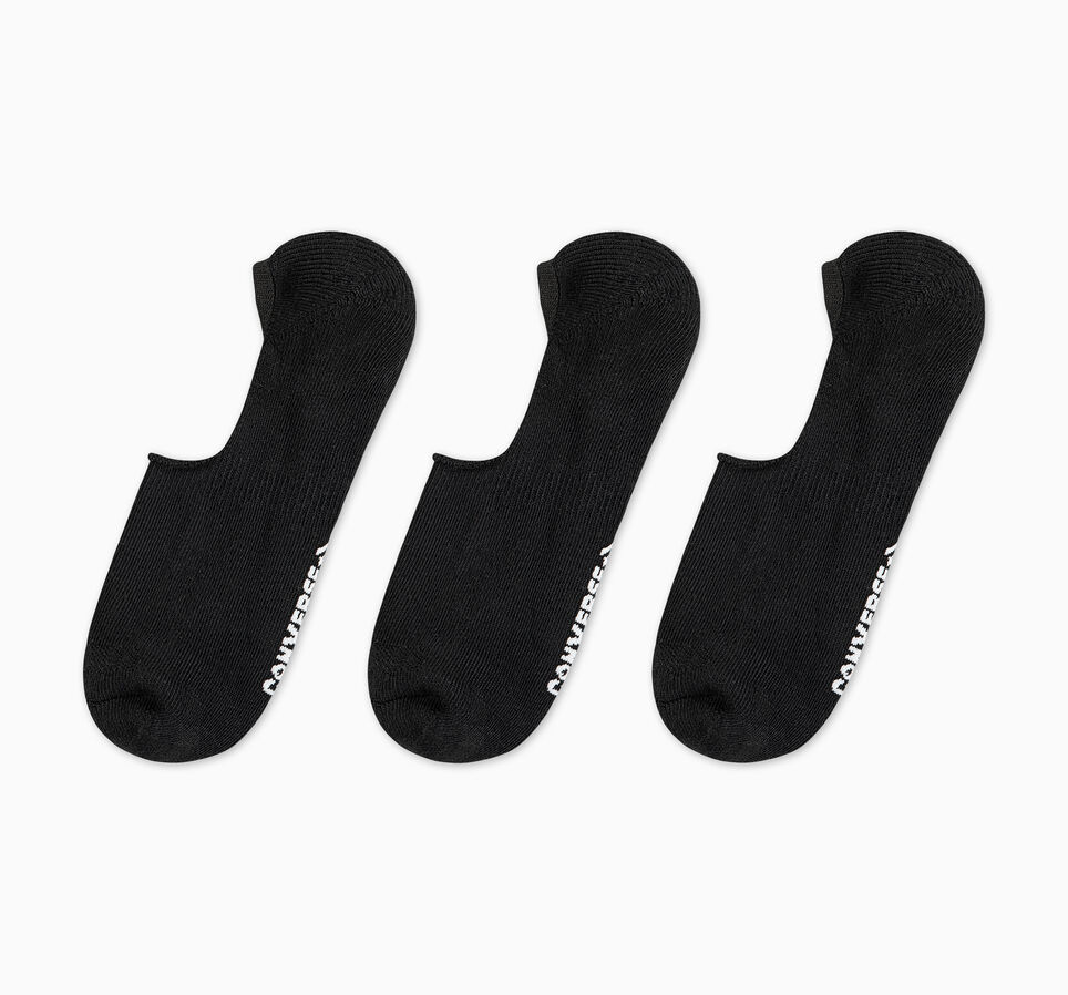 3-Pack Foundational Liner Socks Black