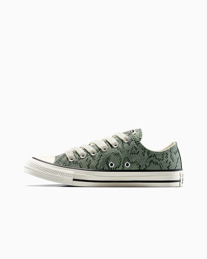 Chuck Taylor All Star Snakeskin Print Foothill Green/Egret/Black, Inner Side View