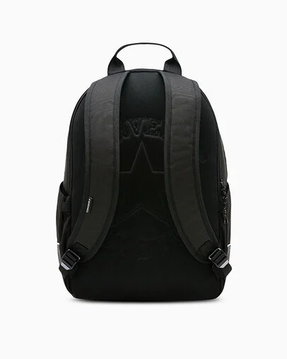 Commons Backpack Black, 3/4 View