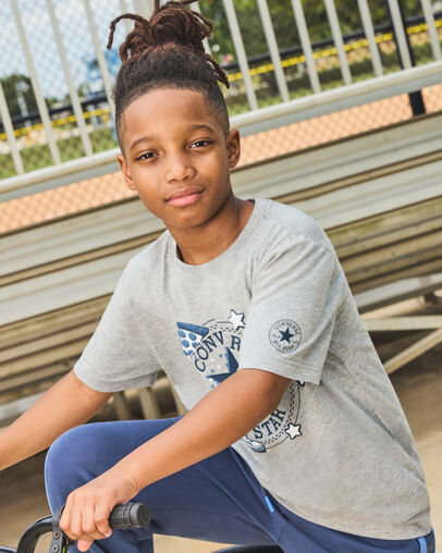 Gamer T-Shirt Dk Grey Heather, Detail View