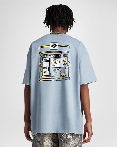 Shop T-Shirt Wet Stone, Back View