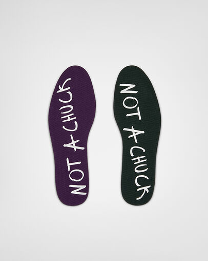 Not a Chuck High Top Night Purple/Deep Emerald