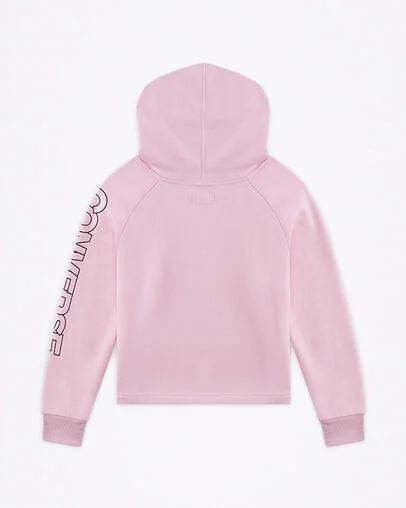 Chuck Patch Pullover Hoodie Converse Pink Glaze, Back View