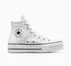 Chuck Taylor All Star Leather Platform White/Black/White