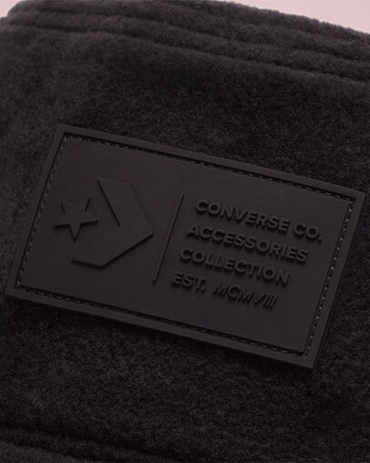 Fleece Bucket Hat Converse Black, Back View