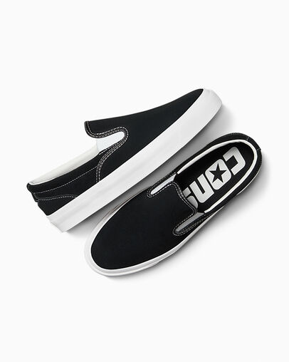 One Star CC Pro Suede Slip Black/White/White