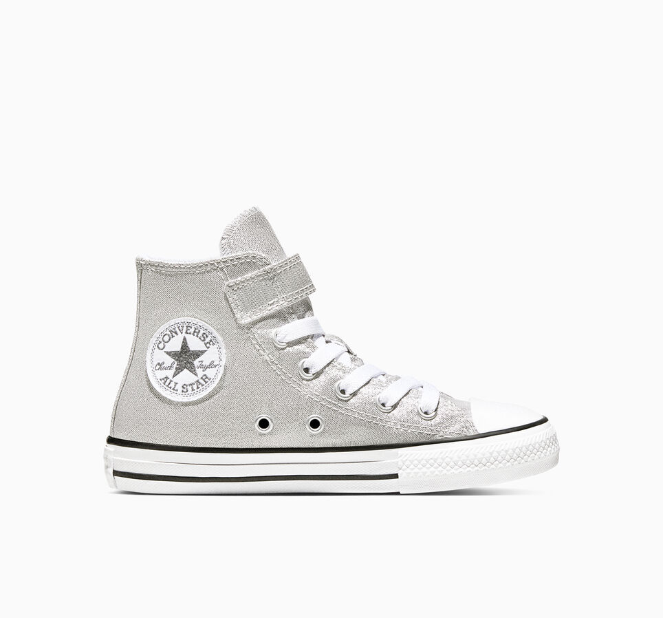 Chuck Taylor All Star Easy-On Shine Light Grey/White/Black