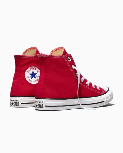 Chuck Taylor All Star Canvas Red, Heel View