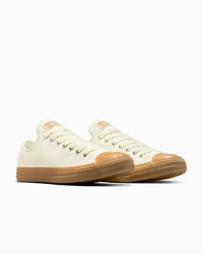 Chuck Taylor All Star Heavy Canvas Egret/Gum/Orchid Dust, Top and Side View