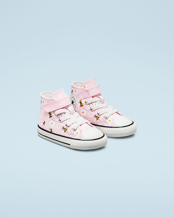 babies white converse