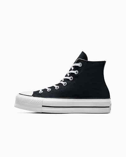 Chuck Taylor All Star Lift Platform Canvas Black/White/White, Inner Side View
