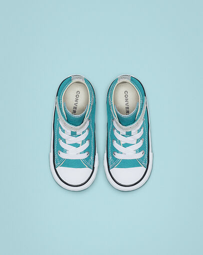 Galaxy Dust Hook and Loop Chuck Taylor All Star Turbo Green/Natural Ivory