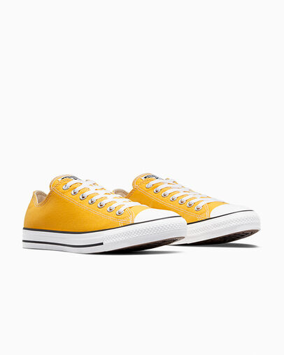 Chuck Taylor All Star Canvas Lemon Chrome, Top and Side View