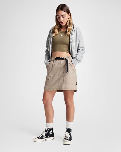 Harbor Mini Skirt Vintage Cargo, Full Body View