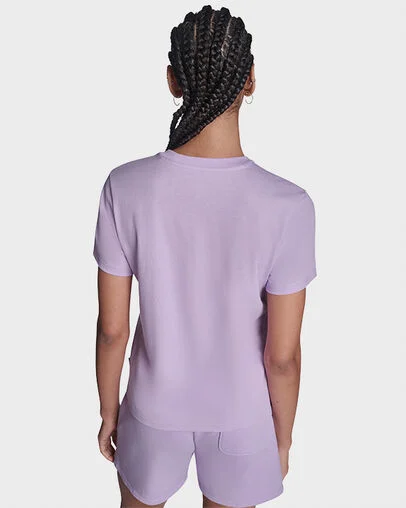 Chuck Taylor All Star Patch T-Shirt Lavender Latte, Detail View