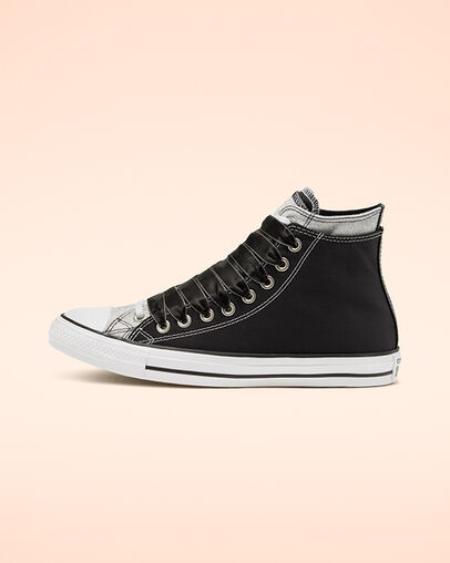 Double Upper Chuck Taylor All Star Black/White/Black