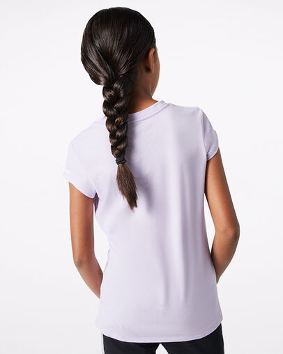 Shiny Sneaker Heart Tee Lilac Mist