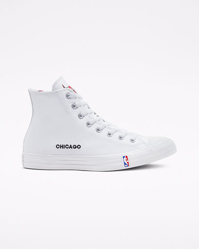 Chicago Bulls Converse x NBA Chuck Taylor All Star White/White/White