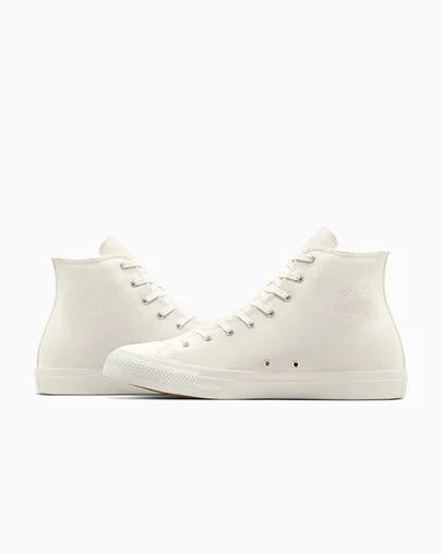 Chuck Taylor All Star Monochrome Egret/Egret/Egret, Detail Angle View