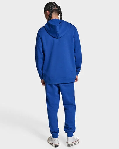 Chuck Taylor All Star Patch Hoodie Blue, Full Body View