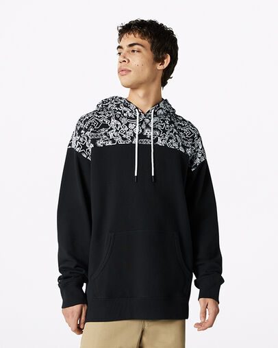 Chinese New Year French Terry Pullover Converse Black