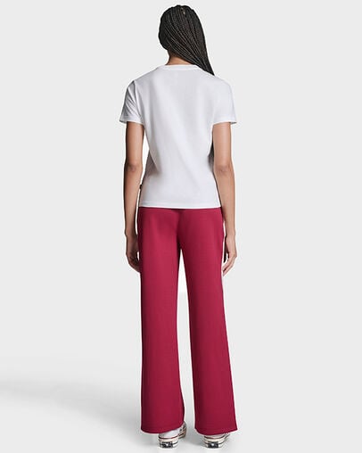 Retro Roses T-Shirt White, Detail View