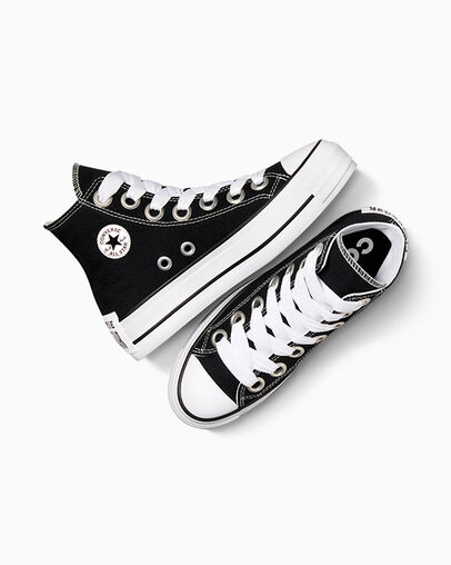 tops altos frescos de converse